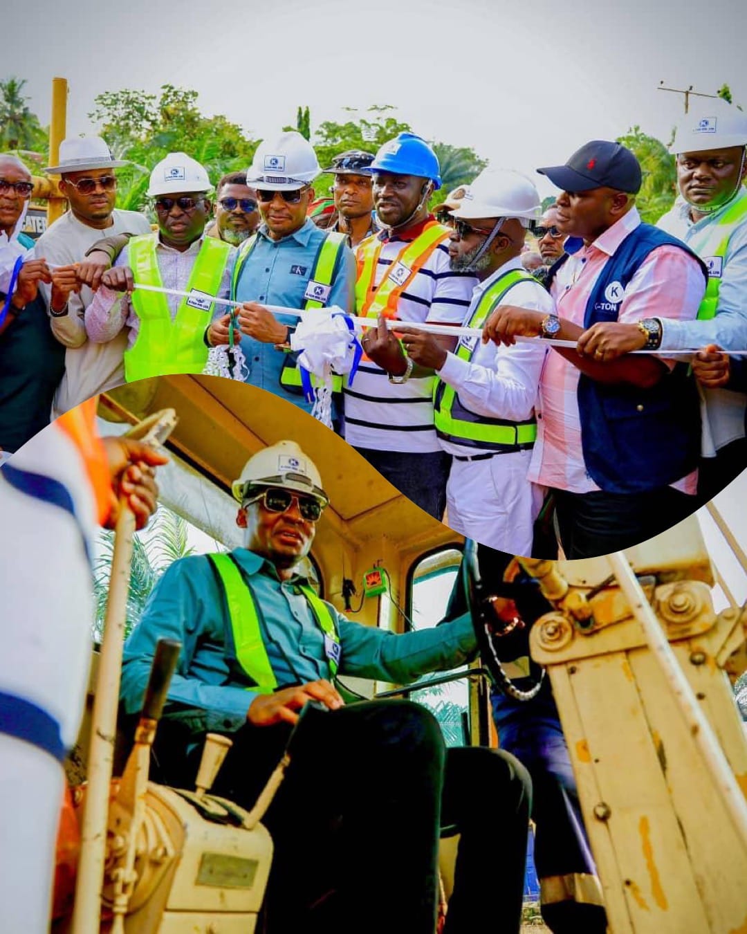 Gov Otu Flags Off Construction of 10km Ndok Junction–Mbube–Okubushuyu Road