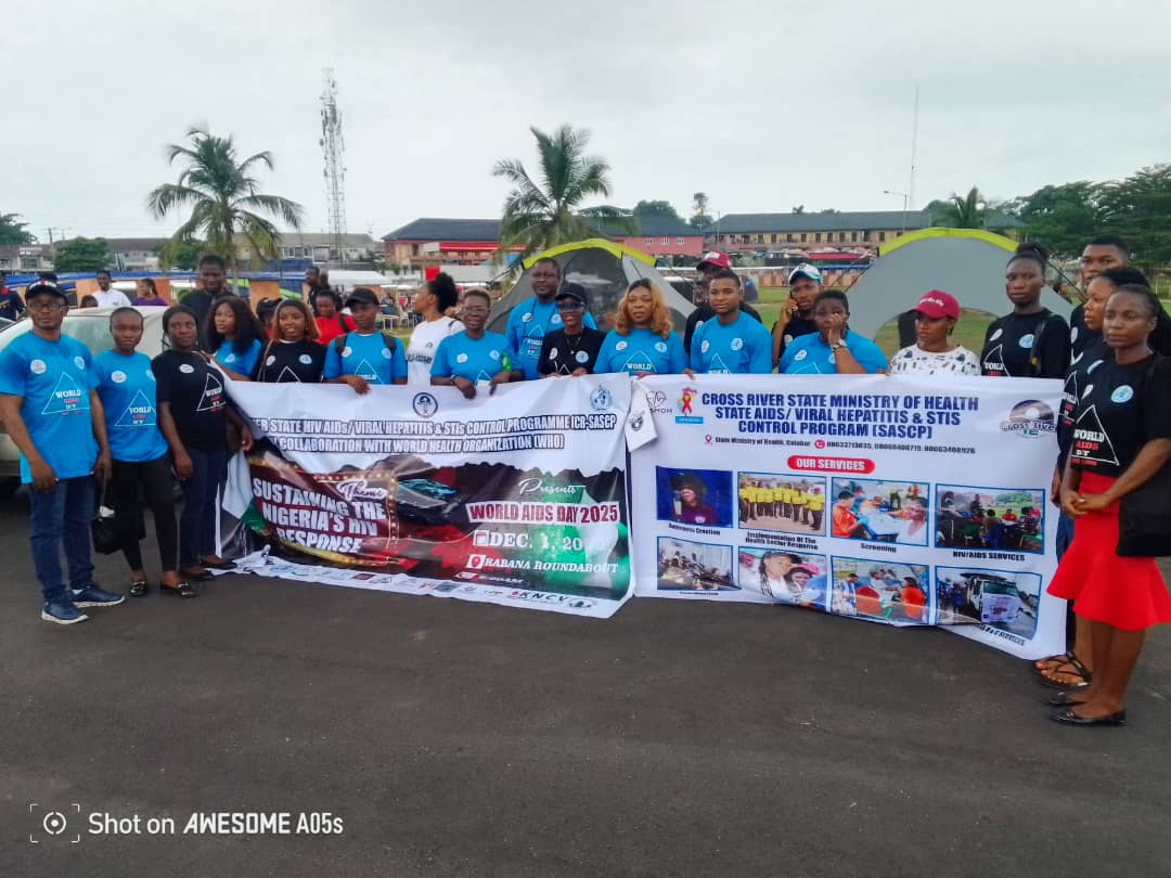 Gov. Otu Assures Adequate Supply of ARVs for HIV/AIDS Patients, as C'River Commemorate World AIDS Day