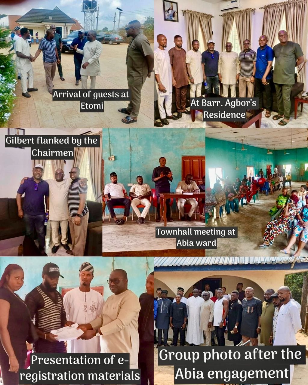 Otu’s Adviser, Council Chairmen Step Up Efforts to Reinforce APC Structures Through E-Registration