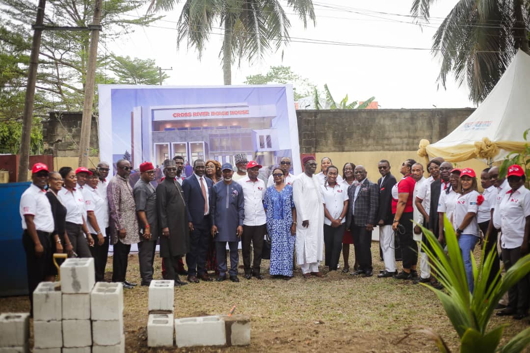 Gov. Otu Pledges Support as he lays Foundation for NIPR Reputation House in Calabar