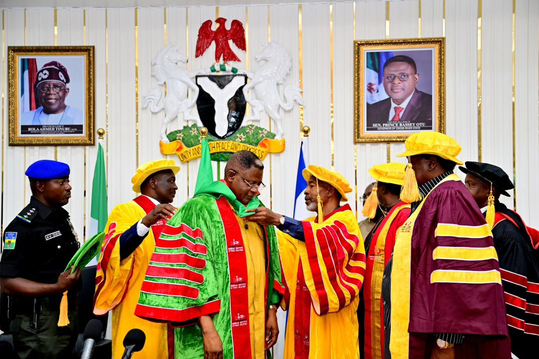 NIPR Invests Gov. Otu Patron, Commends his People-Centred Leadership