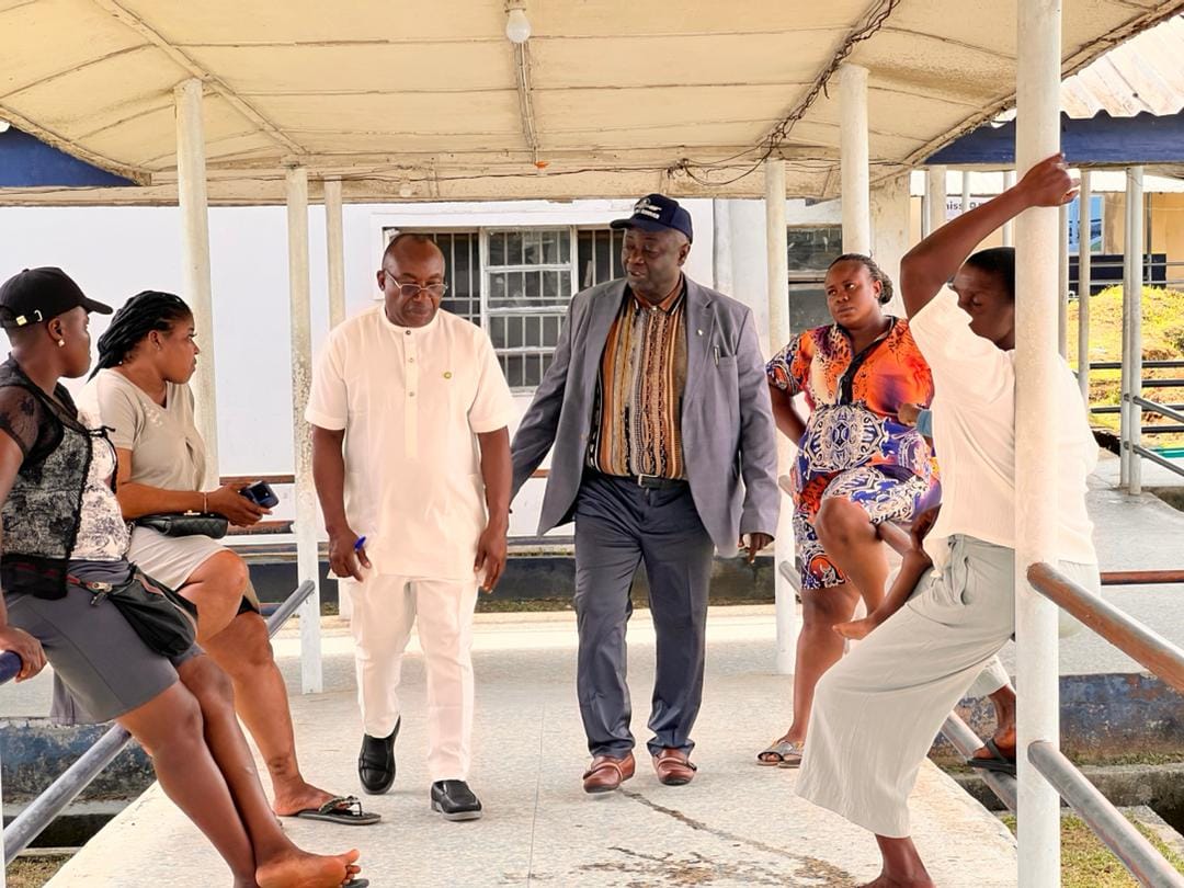 Health Commissioner Inspects Ongoing Reconstruction at General Hospital Calabar