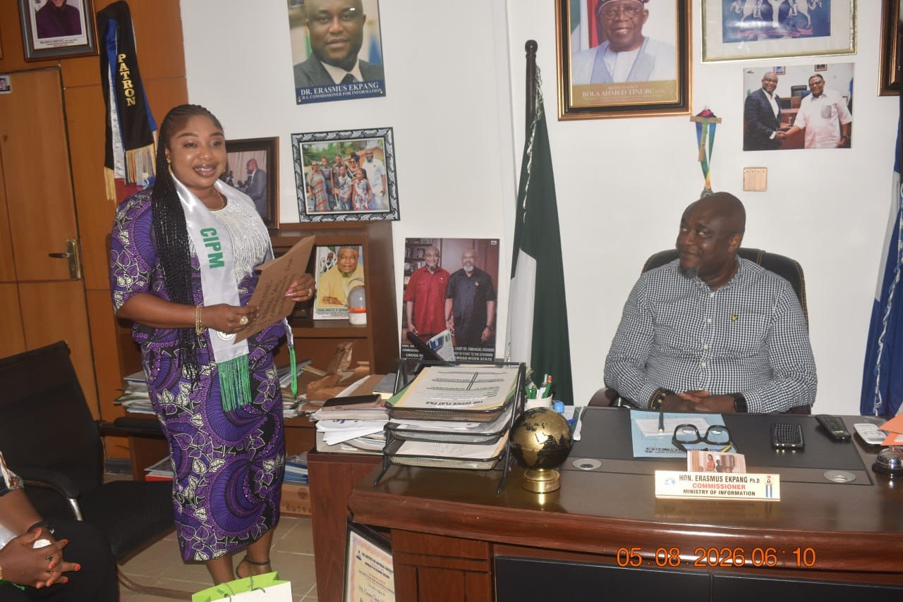 CIPM 44TH ANNIVERSARY/5TH CONFERENCE: EKPANG PLEDGES PUBLICITY SUPPORT